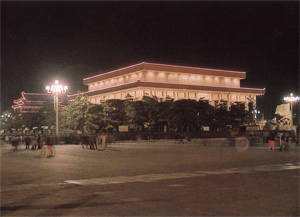 Night view of Mausoleum
